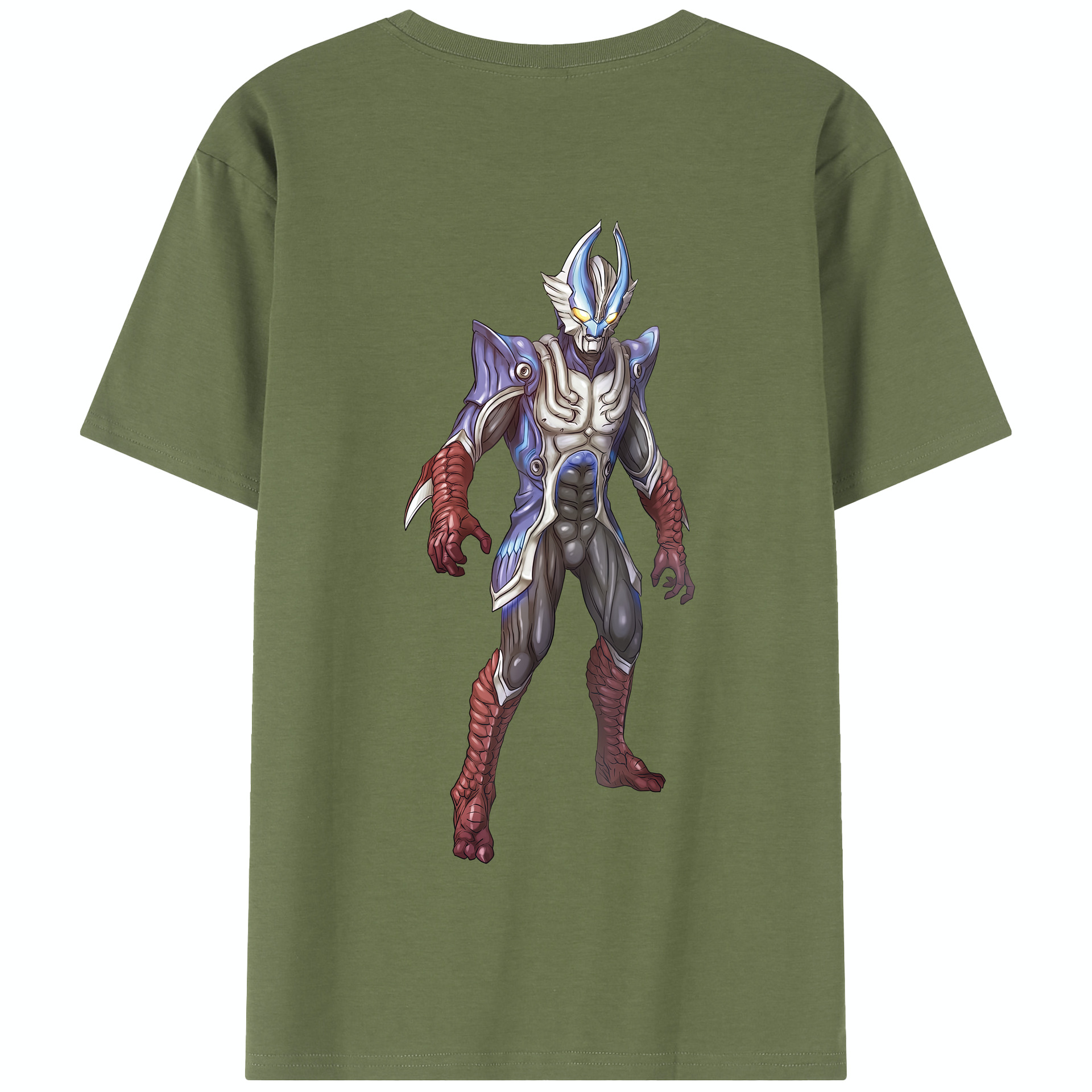 （画像用） ウルトラマン Ultraman 綿100％半袖Tシャツ（背面プリント）